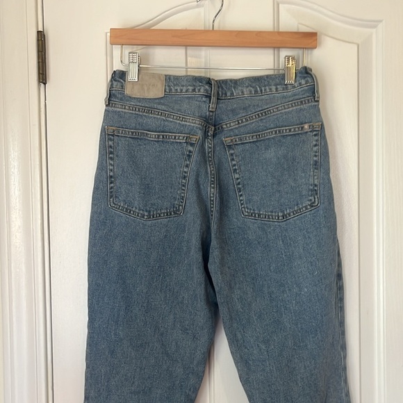 Everlane | The Cheeky Jean Crop Size 27/4 Lightwash Denim Cotton 90s Casual - Picture 4 of 9